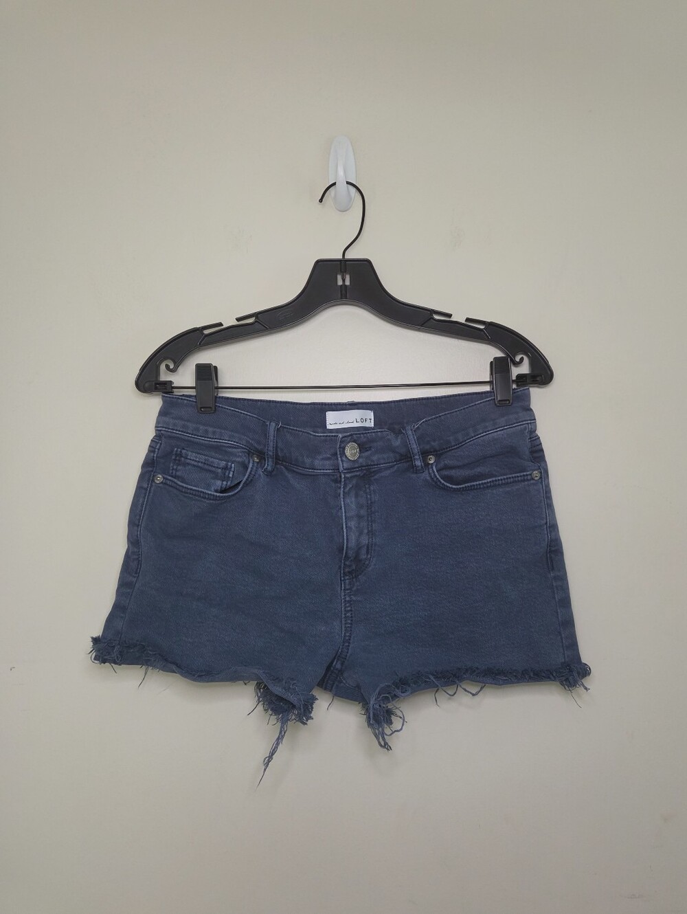 Women's Loft Blue Dyed Denim Shorts Sz  28/6